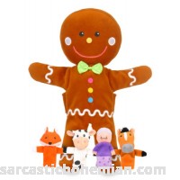 Gingerbread Man Hand Puppet Set B00GTJK5QK